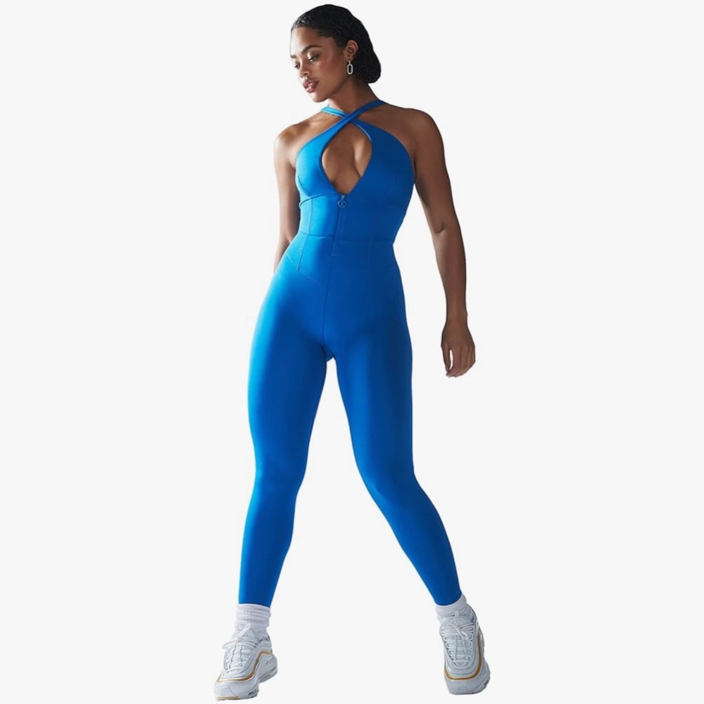 Savage X Fenty Blue Hotline Jumpsuit
